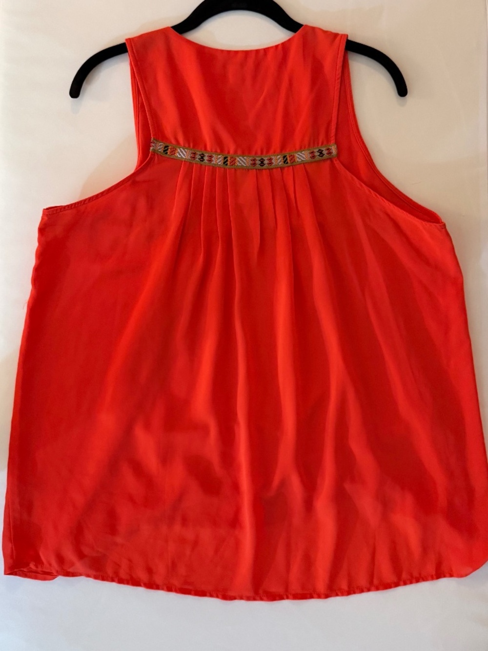 Sleeveless Charming Charlie Orange Tank - Picture 3 of 3